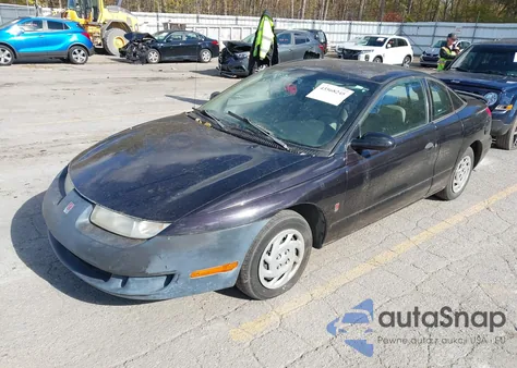2000 Saturn Sc1 из США, поврежденный, VIN 1G8ZP1287YZ165587